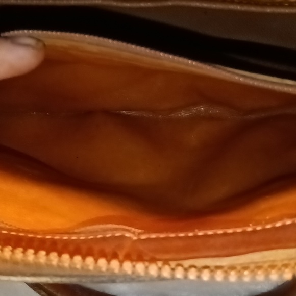 Vintage Dooney and Bourke Satchel All Weather Leather Handbag Purse - Picture 9 of 9